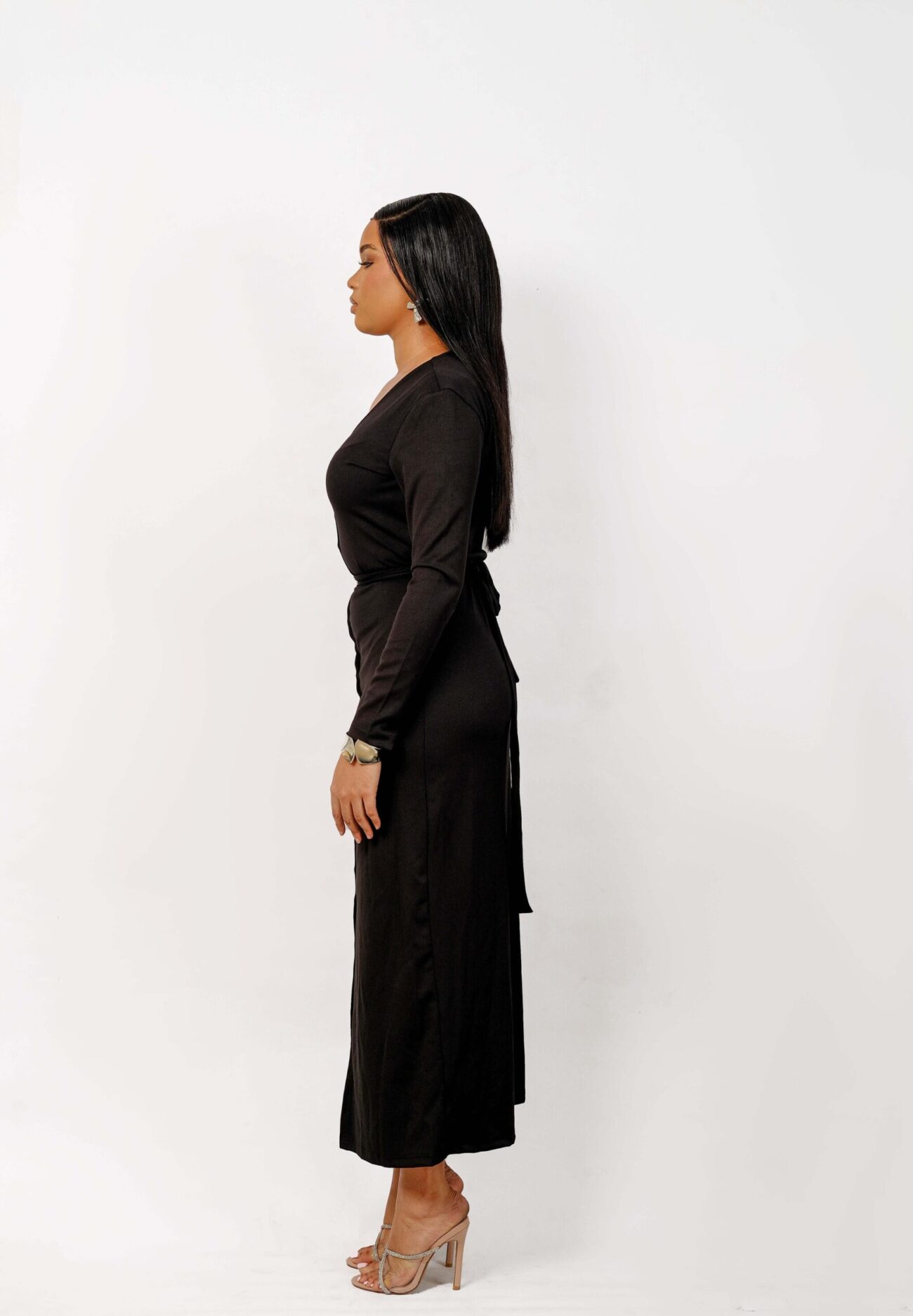 Timeless Black Maxi Dress - Image 3