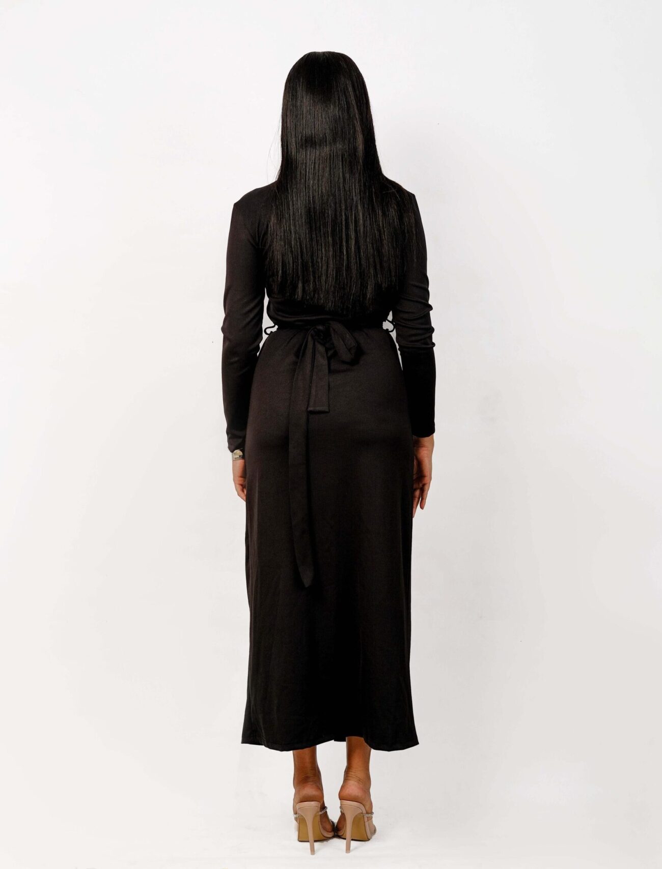 Timeless Black Maxi Dress - Image 2