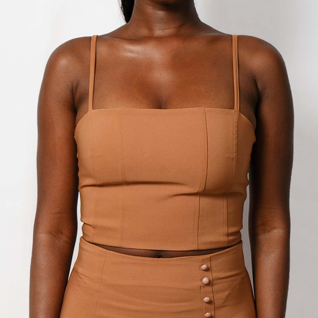 Spaghetti Strap Crop Top